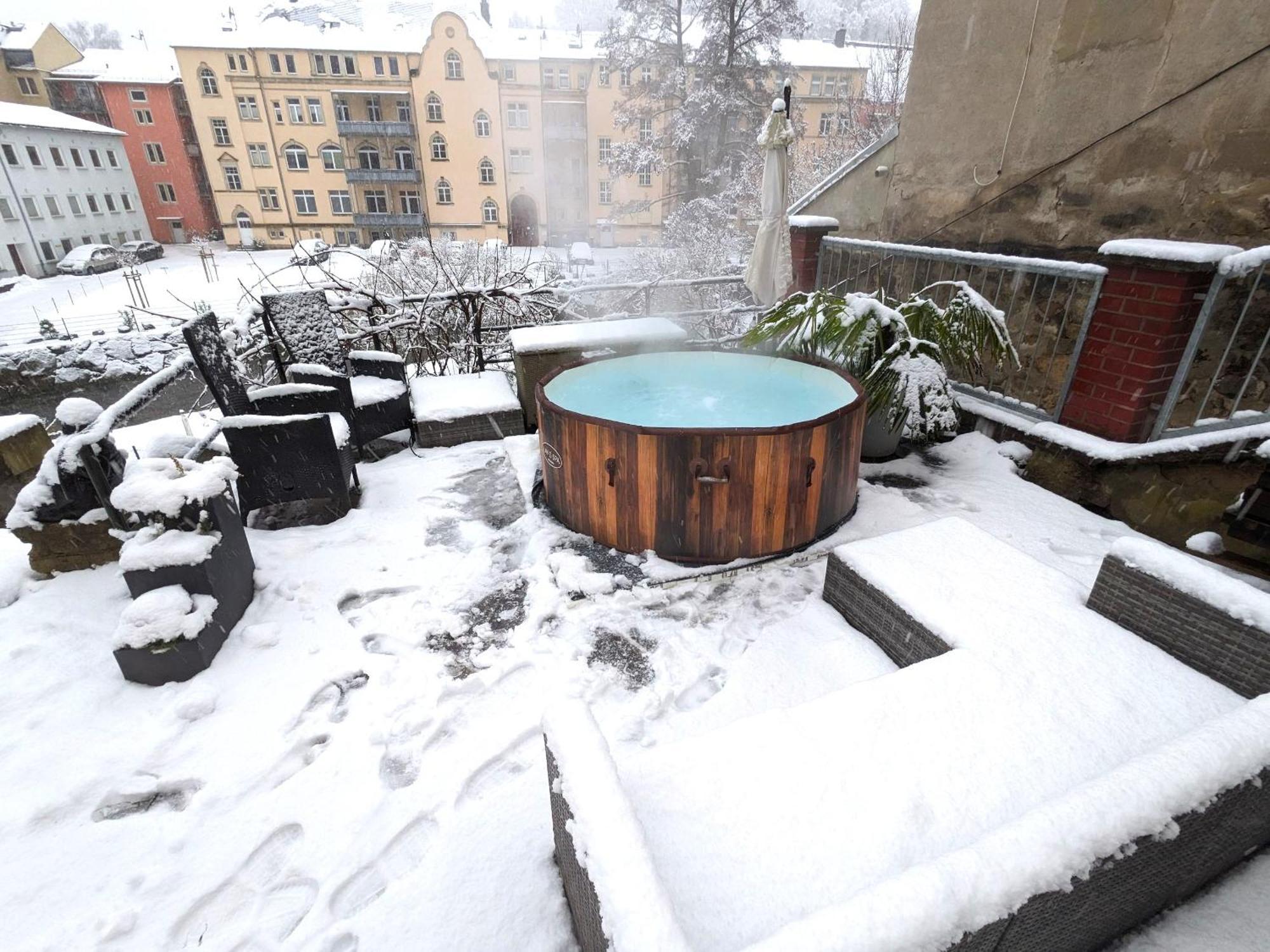 ゼーブニッツUo2 - Urlaubsmagie - Garten, Whirlpool, Saunaアパートメント エクステリア 写真