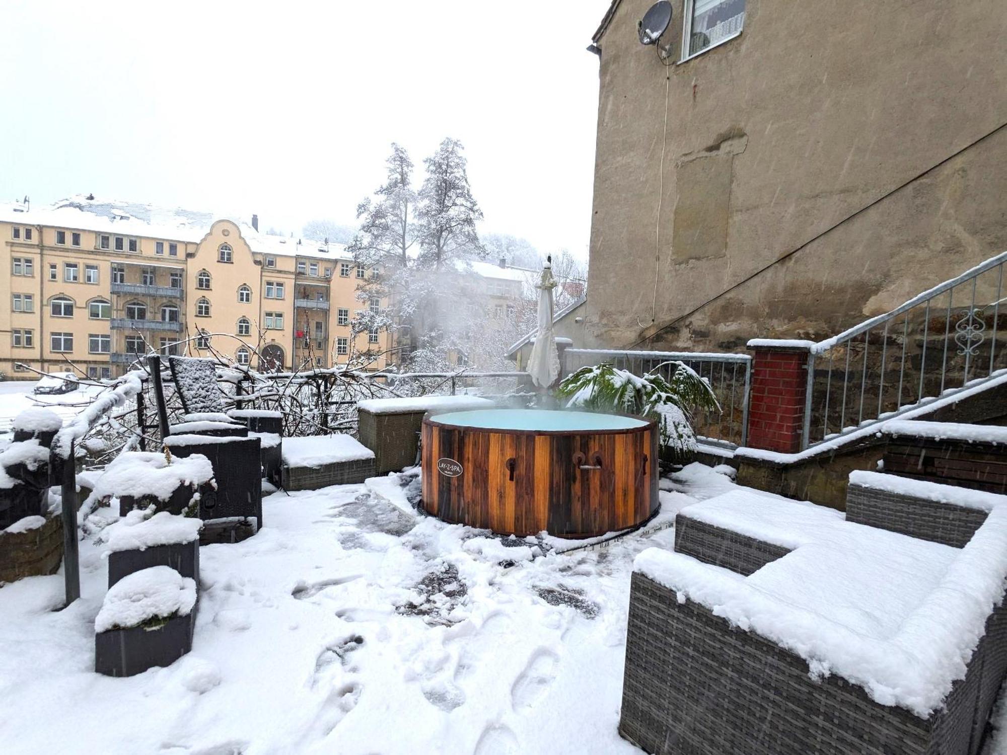 ゼーブニッツUo2 - Urlaubsmagie - Garten, Whirlpool, Saunaアパートメント エクステリア 写真